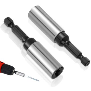 Imagem de MorningRo 2 peças Eye Lag Driver de 1/10.2 cm Hex Eye Lag Driver para distribuição rápida, driver de gancho de azulejo de teto para instalações profissionais de drywall e teto, comprimento: 2-5/8