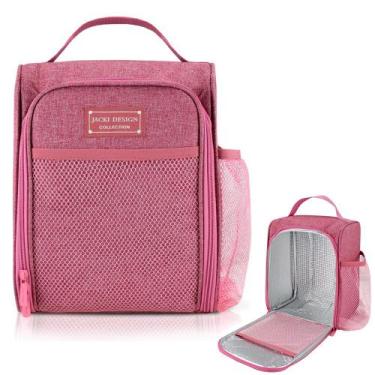 Imagem de Bolsa Térmica Lancheira Necessaire Marmita Lanches Bebidas Fitness Aca