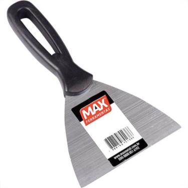 Imagem de Espatula Max Aco Inox 06 C/Cabo Plastico - MAX FERRAMENTAS