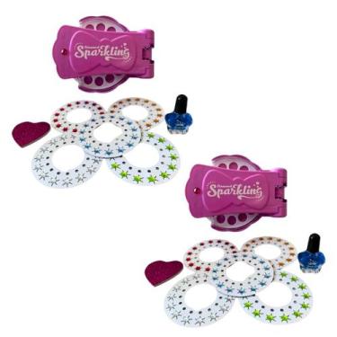 Imagem de 2 Kit miçangas c/ grampeador cabelo Dty 0897 1142 - shopmanu, 2 Kit mi