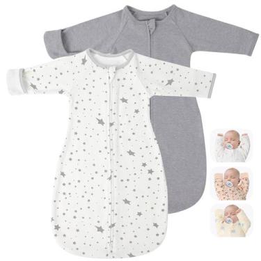 Imagem de Saco de Dormir Bebê Amrcbb - Transição com Mangas e Braços para Cima (