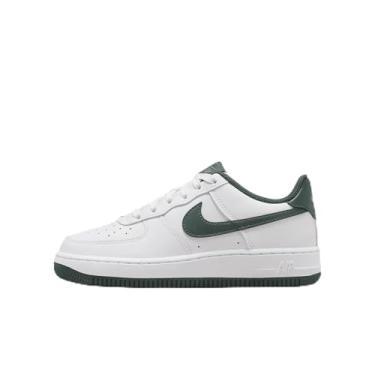 Imagem de Nike Tênis infantil Air Force 1 (FV5948-110, branco/verde óleo/verde vintage), Branco/verde óleo/verde vintage, 21