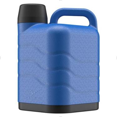 Imagem de Garrafa Térmica Maratona 5 Litros Plástico Invicta Cor Incess Blue