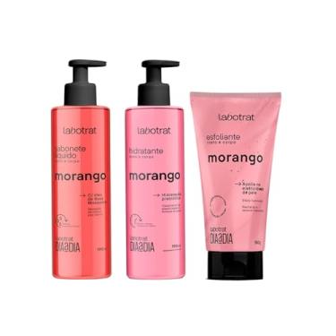 Imagem de Labotrat Kit 3un Sabonete + Hidratante + Esfol. 150g Morango