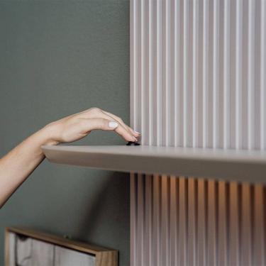 Imagem de Prateleira Curva 1.4 com Led Linea Brasil