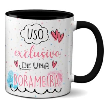 Imagem de Caneca Uso Exclusivo de uma Dorameira Fã de Dorama Presente (Preta)