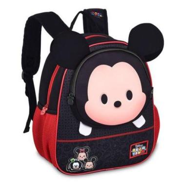 Imagem de Mochila de Costas Matelassê Creche Mickey Tsum Tsum - Clio
