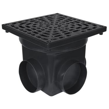 Imagem de Caixa Coletora de Água Pluvial Pequena Preta - 011005503 - METASUL