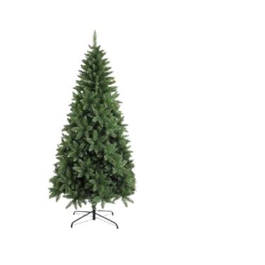 Imagem de Arvore de Natal Pinheiro Tradicional 1,5m 1,8m 2,1m 400 800 1000 Galhos Ajustável Hastes Flexíveis Decoração de Natal(Média Neve - 180cm)