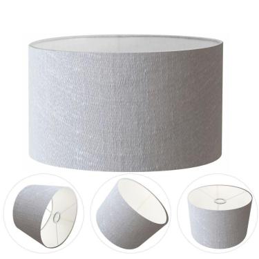 Imagem de Cúpula Abajur Cilíndrica Cp-7024 ø50x25cm Rustico Cinza