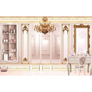 Imagem de Fundo Fotográfico Em Tecido Quarto Princesa 2,60X1,50 - Mix estilos