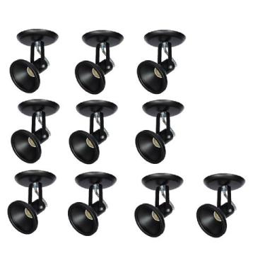 Imagem de Kit 10x Spot Par20 Par30 Bulbo Led 535/1 Hiperlight Preto