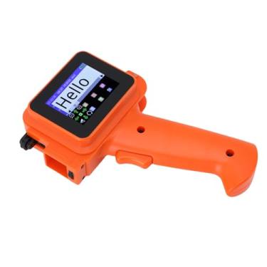 Imagem de Hyuduo Criação LED de 2,4 Polegadas LED Printina Portátil de Impressão de Jato de Jato de Jato de Jato de a Jato Com Smart Cpu 1500mAh Bateria para Números de Texto Símbolos QR Códigos