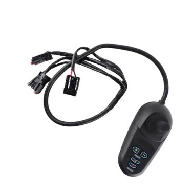 Imagem de Acouto Controlador Universal de Joystick para Cadeira de Rodas Elétrica - Acessório de Motor Escovado Inteligente Intuitivo, 50A DC24V