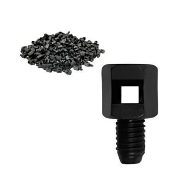 Imagem de 300 Microaspersor Spray Jet Preto Vazão 20L/H Implebrás 360º