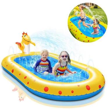 Imagem de Piscina Dinossauro Inflável Playground Chafariz Infantil Cor:Dinossaur
