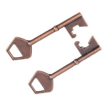 Imagem de Abridor de garrafas de presente para convidados de casamento, abridor de garrafa em formato de chave, presente de festa de decoração de cenário para festa de casamento (20 peças nuas)