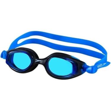 Imagem de Óculos Natação Speedo Smart Antiembaçante Proteção UV (preto/azul)