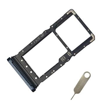 Imagem de Suporte de cartão SIM único Moto G Play 2021 para Motorola Moto G Play 6,5 polegadas XT2093 (2021) - Cor azul