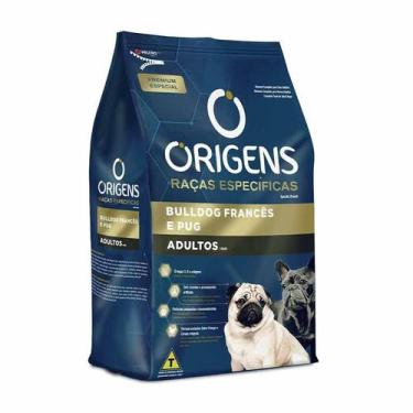Imagem de Ração Origens Raças Especificas para Bulldog Francês e Pug Adultos - 1