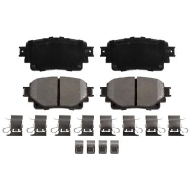 Imagem de ADVICS AD2305 Conjunto de pastilhas de freio a disco de cerâmica - compatível com Lexus IS, NX, RC, RX; Toyota bZ4X, Corolla, Crown, Highlander, RAV4 Prime, Sienna; TRASEIRA