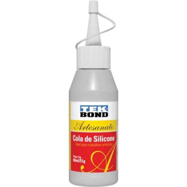 Imagem de Cola Para Artesanato Silicone Liquida 51G/60Ml. - Planeta Criança