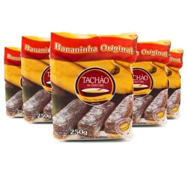 Imagem de Bananinha Original Tachão De Ubatuba 250G - 5 Unidades