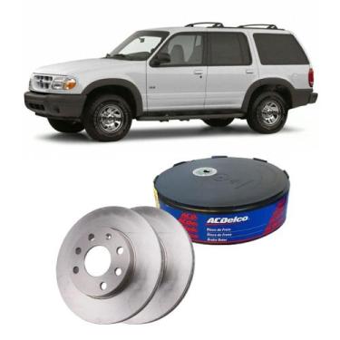 Imagem de Par Disco Freio Dianteiro Acdelco Explorer 1995 A 1996 Kit2547