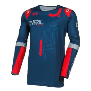 Imagem de O'Neal Camiseta masculina Prodigy V.53 azul/vermelha XGG
