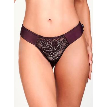 Imagem de Calcinha Fio Dental Nayane CA 14 0029 Duplo Com Renda T. P/GG, G, 14, 