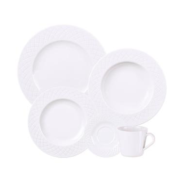 Imagem de Aparelho Jantar Tramontina Ingrid Porcelana Decorada 30 Peças Tramontina
