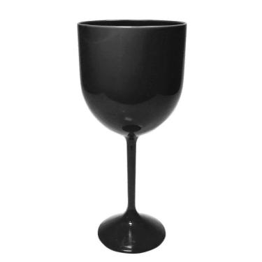 Imagem de Taça De Gin Acrílico Preto Sólido - 400ml