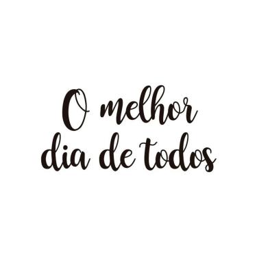 Imagem de Adesivo Para Balão O Melhor Dia De Todos