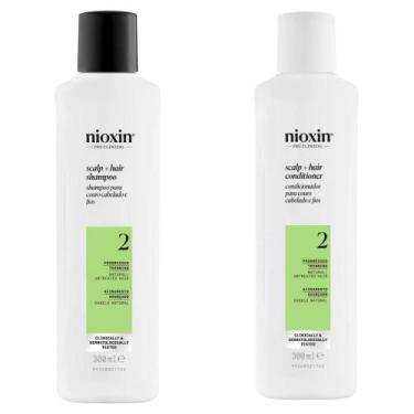 Imagem de Nioxin Sistema 2 Scalp + Hair Shampoo 300ml e Condi 300ml