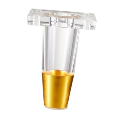 Imagem de Ｂｅｓｇａ Protetor de perna de móveis, pé de armário de TV, acrílico, elegante, redução de ruído, perna de cadeira, pé de sofá para prateleira, mesa, armário, 10 Centímetros