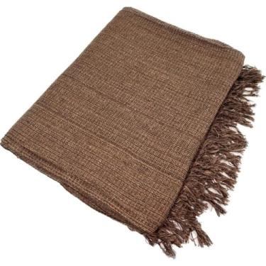 Imagem de Manta Para Sofá 400x180 Mts Luxo Super King Gigante Tipo Capa De Sofá Algodão(Verde Militar)