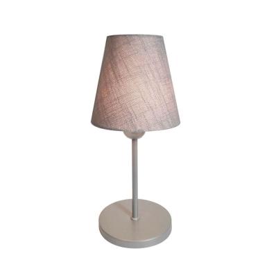 Imagem de Abajur Cabeceira Para Quarto Cone Vivare Md-2005 Cúpula em Tecido Cone - Bivolt