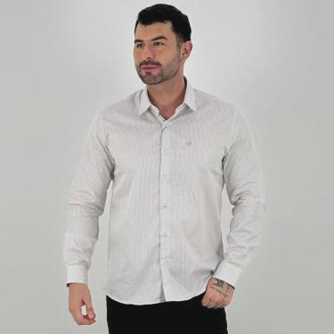 Imagem de Camisa Guilherme Soul Slim Manga Longa Quadriculada Masculina