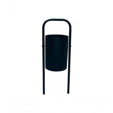 Imagem de Lixeira Para Pátios E Parques Redonda Suspensa - SANTA EDWIRGES