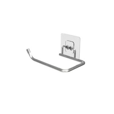 Imagem de Porta Papel Higiênico Banheiro Com Adesivo - Stolf Cromado