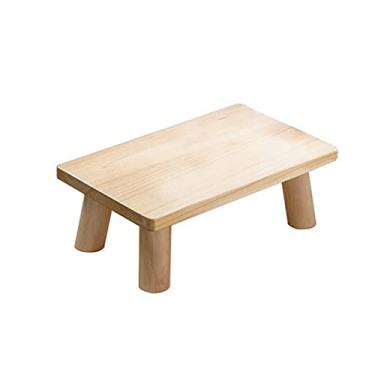 Imagem de Tatami Janela Flutuante Pequena Mesa de Chá Simples Mesa de Computador Mesa Baixa Mesa Kang Mesa Varanda (Cor: D) (Argento)