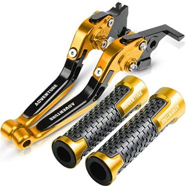 Imagem de Para BMW F800GS F 800 GS Adventure ADV 2008-2016 Acessórios de motocicleta Alavancas de embreagem de freio extensíveis ajustáveis Pegas de alavanca de embreagem de freio de motocicleta (Cor: 3)
