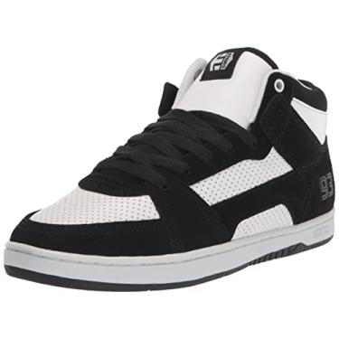 Imagem de Etnies Sapato masculino Mc Rap Hi Top Skate, Preto/branco/branco, 6