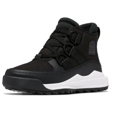 Imagem de Sorel Bota de neve feminina Ona RMX Chukka Plus impermeável, Preto/sal marinho, 39