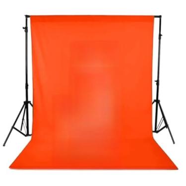 Imagem de Fundo fotográfico fundo infinito (3 mt x 1,85 mt) fundo para, FUNDO PARA APRESENTAÇÃO DE PRODUTOS(Laranja)