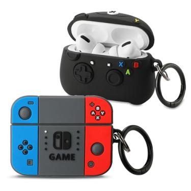 Imagem de [2Pac] Capa compatível com Airpods Pro 3 (2025), lindas capas protetoras de silicone macio para Apple AirPods Pro 3ª geração, capa para Airpod Pro 3 com chaveiro para homens/meninos