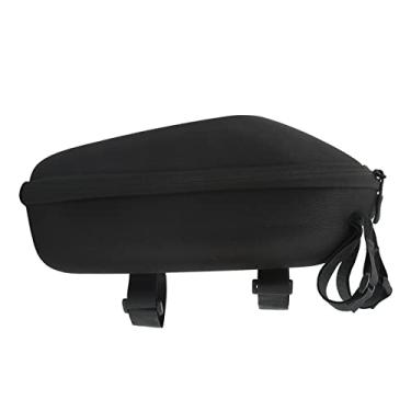 Imagem de KIMISS Bolsa de Armazenamento EVA Nylon Impermeável Bolsa de Guiador de Dupla Finalidade para Bicicleta e Scooter - Grande Capacidade Com Bolso de Malha, Acessório de Bicicleta Ideal para Scooters