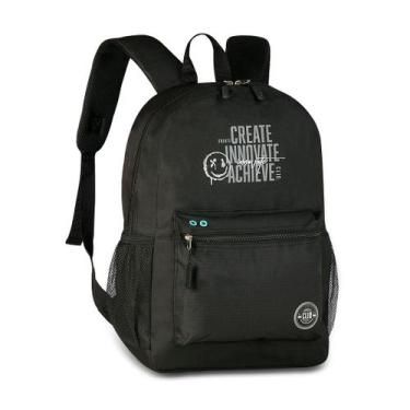 Imagem de Mochila Escolar Grande Create Clio, Preta