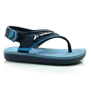 Imagem de Chinelo Infantil Rider Line Plus II do 17 ao 27, Azul, 20/21