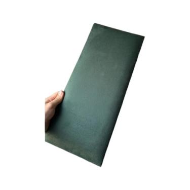 Imagem de Kit 8 Cabeceiras Estofadas Modulares Premium 45x20 cm | Para Cama Box Casal Queen King | Painel Moderno(7,Verde Mugo)